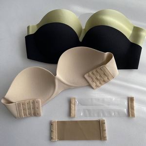 Verde sin frente sin espalda sin tirantes transpirable Sexy cuarto Copa tubo <span class=keywords><strong>sujetador</strong></span> Yoga ropa deportiva para pechos grandes - Product Image 4