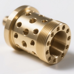 OEM cuivre métal CNC pièces d'usinage fabricant de produit précision matériel personnalisé arbre laiton CNC tournant partie services - Product Image 1