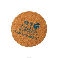 Échantillon Gratuit – Vente en Gros Usine – Sous-verres en Liège Naturel de Haute Qualité avec Support en Bois