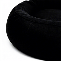 Coussin pour chien Yangyangpet GRS en velours côtelé, ovale, lavable, indestructible, amovible et résistant aux morsures