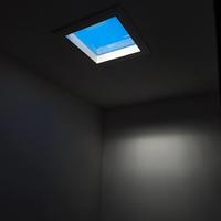 Lumière artificielle d'intérieur du soleil Haut de gamme CRI encastré Blue Sky Rooflight Lampe à panneau LED intelligente pour faux plafond LED