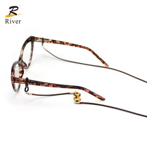 Lunettes colorées anti-perte pour femmes, montures de lunettes à <span class=keywords><strong>la</strong></span> mode avec sangle, 1 pièce - Product Image 2