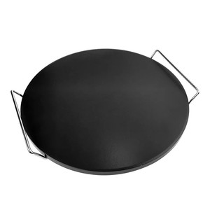 Meilleures ventes de <span class=keywords><strong>barbecue</strong></span> : <span class=keywords><strong>Pierre</strong></span> à <span class=keywords><strong>pizza</strong></span> réfractaire en cordiérite émaillée ronde de 13 pouces avec support, plaque céramique pour four et grill - Product Image 1