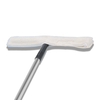Serpillère en plastique de haute qualité avec cadre en T de 14'', 16'', 18'' et tête microfibre remplaçable pour le nettoyage des vitres et des sols