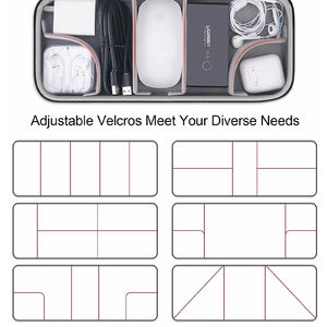 Eva Hard Shell accessori elettronici borsa custodia per cavo da viaggio custodia per disco rigido scatola per Hub USB per custodia per adattatore per Laptop - Product Image 4