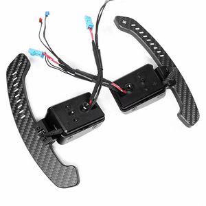 Levier de vitesses magnétique en fibre de carbone LED pour volant de voiture de conception sportive des séries 12345678, modifié pour X3 X4 X7 12345678 - Product Image 4