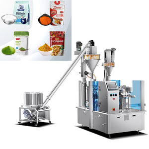 Machine d'emballage de café Doy Pack, sachet à fermeture éclair pour grains moulus en poudre, dosettes de café à débit élevé - Product Image 2