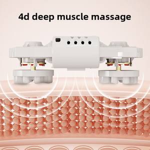 Derin doku akupresürlü ayak ve baldır masaj aleti, bacak rahatlaması için ısıtıcı silindirlerle. - Product Image 5