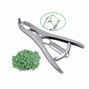 CMRFID stainless steel animal castrator cattle cow sheep goat pig castration equipment forceps tools in castrating piglets