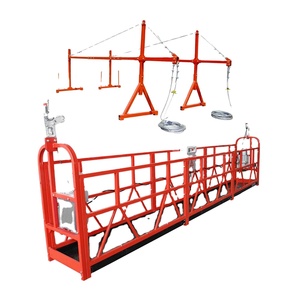 แท่นยกแขวนเหล็กสำหรับงานก่อสร้างไฟฟ้า ควบคุมด้วย PLC มอเตอร์กำลังสูง แท่นยกแขวนรับน้ำหนักได้มาก - Product Image 1