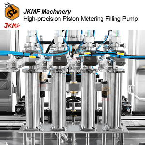 Đầy đủ tự động khí nén piston bơm gốm điền máy cho độ nhớt chất lỏng Dán Máy rót chai - Product Image 5