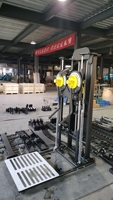 Levage latéral debout avec pile de poids Selectorisé Machine de vol multifonctionnelle debout mouche debout pour la poitrine et le dos