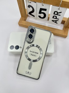 <span class=keywords><strong>Para</strong></span> <span class=keywords><strong>Samsung</strong></span> S25Edge S24 <span class=keywords><strong>Ultra</strong></span> S23 <span class=keywords><strong>S22</strong></span> TPU funda de teléfono móvil funda de silicona de carga inalámbrica magnética <span class=keywords><strong>para</strong></span> iPhone 16 Pro - Product Image 5