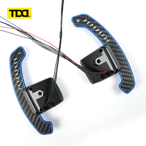 TDD LED Magnetic Carbon Fiber Paddle Shifters For Chevrolet Camaro SS Corvette C7 Steering <b>Wheel</b> Paddle Shifters - Product Image 3