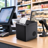 Printer Label Thermal Mobydata DPT72W Compact Desktop dengan Antarmuka USB