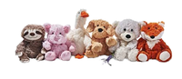 Vente en gros Cadeau de Noël Personnalisé Peluche Paresseux Jouet Promotionnel Animaux Sensoriels Pondérés pour Bébés Remplissage PP Coton
