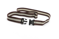 Sangle de bagage en nylon personnalisée, large et réglable, avec connecteur approuvé TSA, pour valise, en nylon recyclé, idéale pour le voyage