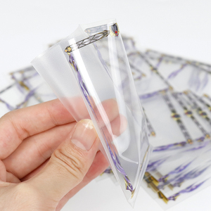 สุนัขจิ้งจอกสีเทาแบบกำหนดเองขอบเหนือแขนเสื้อสำหรับการ์ดอักขระ ygo (วัสดุ PP 100%) - Product Image 1