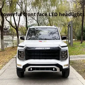 Elektrische mini-pickup <span class=keywords><strong>truck</strong></span> vierwieler nieuwe energie dubbel doel personen- en vrachtvervoer dubbel cabine kleine vrachtwagen senioren mobiliteitsauto - Product Image 1