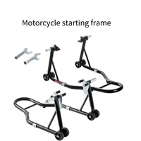 Support de réparation universel pour moto, support de stationnement pour roue avant et arrière, cadre de maintien pour réparation et entretien