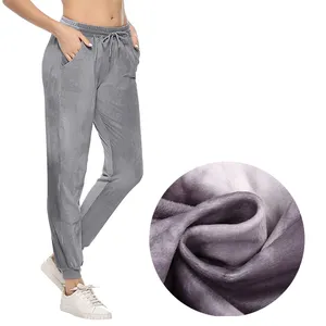 High Waist Winter Ladies Thermal Sweatpants Jogger women Fleece velvet Pants Comfortable flannel trousers For Girls