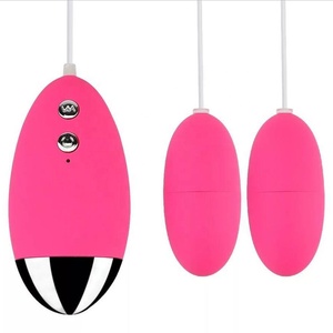 Adulto dildo 20 velocidades vibrador control remoto saltar huevos vibrador trasero macho juguete del sexo amor para las mujeres - Product Image 2