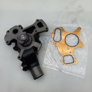 Bomba de agua 397‑5683, pieza de repuesto compatible con retroexcavadora 416F 420F 428F 430F 440 450F, motor C4.4, maquinaria de construcción - Product Image 2