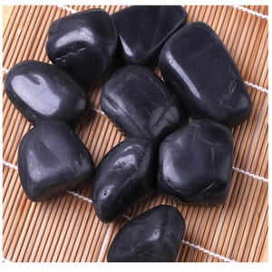 Nhà cung cấp Trung Quốc cao đánh bóng đen vườn sỏi bán buôn lát đá ngoài trời cho đường lái xe - Product Image 2