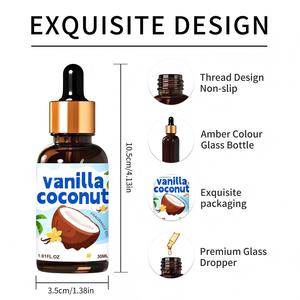 กลิ่นคาราเมลพุดดิ้ง กลิ่นวานิลลาหวาน กลิ่นเค้กนมมะพร้าว น้ำมันหอมระเหยธรรมชาติสำหรับ<span class=keywords><strong>ทำ</strong></span>เทียนและน้ำหอม - Product Image 6