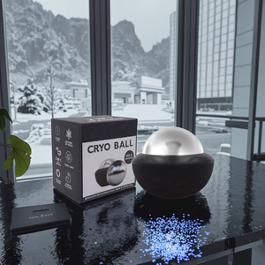 Mrb thể dục Cryo bóng lạnh massage con lăn phục hồi bóng thép không gỉ Băng trị liệu vận động viên cryosphere OEM - Product Image 5