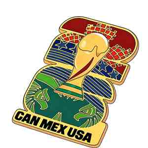 मनी फैक्ट्री कस्टम 2 डी 3 डी डी 3 डी कप के लिए मूल्य 2026 विश्व कप स्मारक बैज के लिए दुनिया - Product Image 1