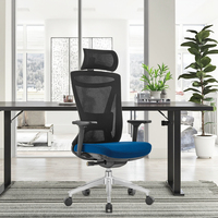 2023 328H chaise d'ordinateur en maille bureau vente en gros chaises de bureau à dossier haut fabrication