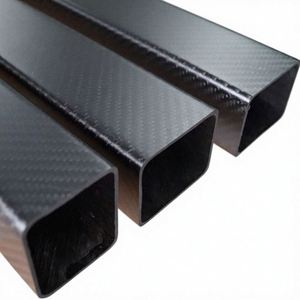 SHENYU 3K Carbon <b>Felt</b> Rectangular Tube 5mm <b>Thickness</b> Custom Dimensions High Strength Lightweight Anti-Corrosion - Product Image 1