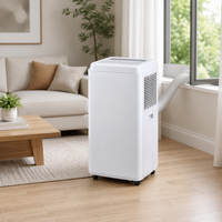 Climatiseur portable 12000 BTU, refroidissement et chauffage, climatiseur mobile 220V 50Hz pour la maison, la chambre et le salon