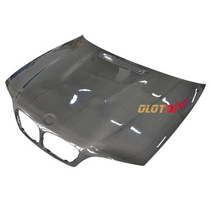 Nouveau capot moteur en fibre de carbone M3 2002-2005, adaptable pour kits carrosserie E46 2D - Product Image 2