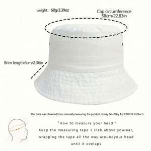 Sombrero de Pescador Bordado Personalizado para Mujer, Sombrero de Verano Ligero de Algodón para Actividades al Aire Libre, Pesca, Esquí, Ciclismo - Product Image 3
