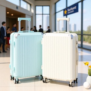Valise multifonctionnelle grande capacité à roulettes silencieuses, idéale pour les voyages internationaux et les excursions – Meilleure vente - Product Image 1