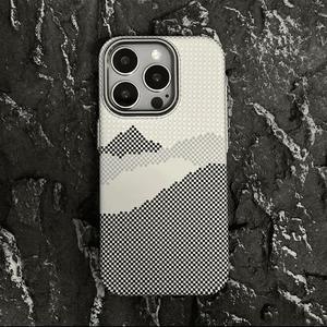 Nuevo modelo de lujo Waterprint textura funda para teléfono móvil para Apple Iphone 16 <span class=keywords><strong>Pro</strong></span> Max 15 solo calidad superior - Product Image 2