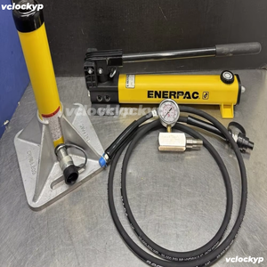 Enerpac P392 <b>Pump</b>, 10 Ton Hydraulic Cylinder 10 Inch Stroke, JBI10 Jack Base Set - Product Image 1