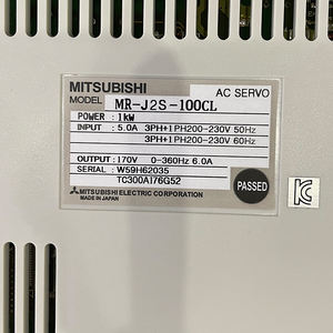 Mitsubishi MR-J2S-100CL AC Servo Drive Unit Spare Part for Automation - Product Image 2