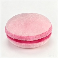 Coussin en forme de macaron de 36 cm, coloré, doux et rembourré, pour chambre d'enfant, canapé, cadeaux, décoration moderne de la maison, jouets en peluche