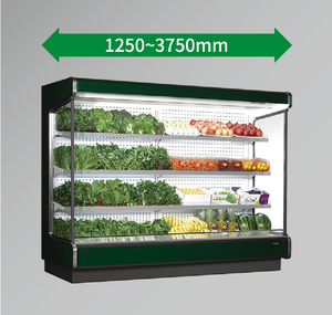 Exhibidor Abierto de Múltiples Niveles para Frutas y Verduras W3437 D950 H2100, Control Remoto Estándar, 220V, Acero Inoxidable, LED, Amplio, para Hipermercados - Product Image 5