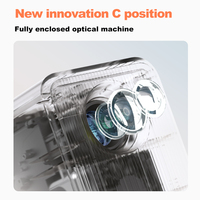 Proyector Portátil Inteligente Veacine T6PLUS, Mini Proyector LED LCD HD 1080P 4K, Compatible con Cine en Casa, Android, WiFi, Enfoque Automático