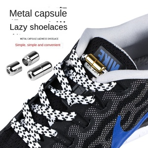 <span class=keywords><strong>Lacets</strong></span> élastiques sans nœuds à verrouillage métallique, installation rapide, <span class=keywords><strong>lacets</strong></span> extensibles pour enfants et adultes, toutes <span class=keywords><strong>baskets</strong></span> - Product Image 3