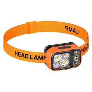 Lampe frontale Skywolfeye 2000mAh rechargeable à LED avec bande réglable pour le cyclisme, la course à pied, la pêche, lumière portable - Product Image 4