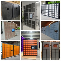 Armoire à clés intelligente murale avec écran tactile, gestion électronique sécurisée des clés, casier de rangement