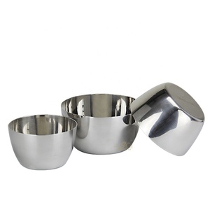 2025 Meilleur vendeur Ensemble de bol de dîner en acier inoxydable moderne Bol Deep <span class=keywords><strong>Chef</strong></span> - Product Image 4
