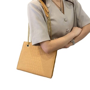 Sac de rangement en gros 2026 – Sacs de luxe pour femmes, sacs à main de créateur avec chaîne, couleur unie, sacs de rangement - Product Image 3