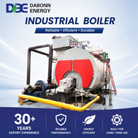 Caldera de Vapor de Doble Combustible (Gas y Petróleo) de 10-15 Ton/H, de Tubos de Humo, 3 Pasos, con PLC |   Procesamiento en Fábrica Textil de Industria Pesada