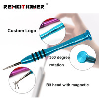 Mini herramienta de reparación profesional, juego de destornilladores de precisión magnéticos, gafas, electrónica, reloj